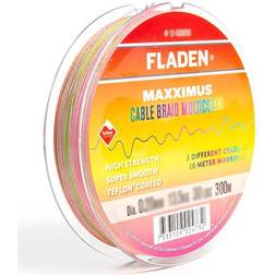 Fladen Flätlina Maxximus Cable Braid Multicolor 0.25mm