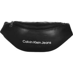 Calvin Klein Herr CKJ Monogram Mjuka crossovers, Svart, OS, Svart, en storlek