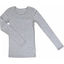 Joha Women's Blouse Wool Merino base layer XS, grey