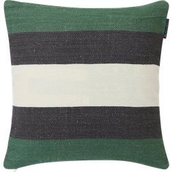 Lexington Irregular Striped Kuddöverdrag Grå, Grön (50x50cm)
