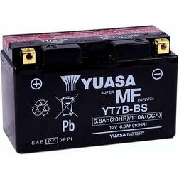 Yuasa batteri, YT7B-BS (CP) Inkl syra (6) slutna batterier