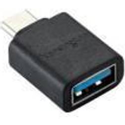 Kensington CA1010 Adapter USB-C Till USB-A, Hane/Hona, Av Hög Kvalitet, Plug
