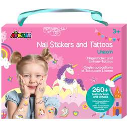 Avenir Nail Stickers and Tattoos Unicorns