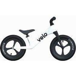 Yvolution 5024775, balanscykel Pro, vit, flera justerbart styre och säte, punkteringssäkra 12-tums hjul, flexibel barnbalanscykel från 3 år