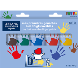Lefranc & Bourgeois Fingerfärgset L&B klass 5x80 ml