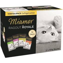 Miamor Ragout Royale Geflügelvielfalt 12x100g Multipack