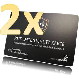 Nos RFID NFC blockeringskort, checkkortsformat ISO