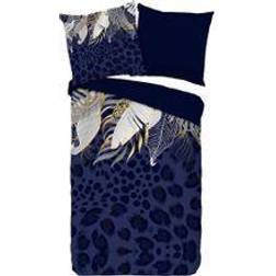 Pure Bettwäsche »Sofia«, luxury collection, Microfaser Bettbezug Blau