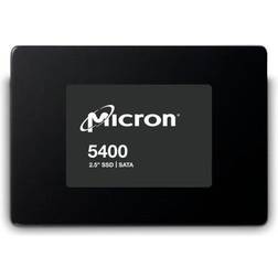 Lenovo Micron 5400 MAX – SSD – blandad användning – krypterad – 960 GB – hot-swap – 2,5 tum – SATA 6 Gb/s – 256-bitars AES – självkrypterande Dr