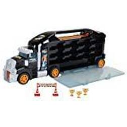 Klein Theo 2484 Hot Wheels Truck Collective Case I Sturdy Case for up to 24 Cars and 2 Trucks I Practical Subdivisions I Toys for Children Aged 3 and over