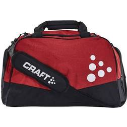 Craft Sportsware Squad Duffel M Väska BLACK/BRIGHT RED Herr S/M