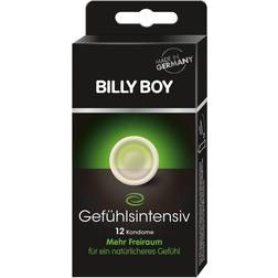 Billy Boy känslointensiv kondom med mer utrymme, transparent, 12-pack