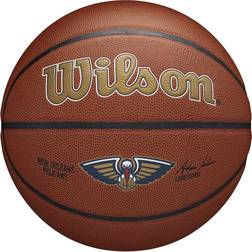 Wilson Team Alliance New Orleans Pelicans Ball WTB3100XBBNO Brown 7