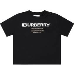Burberry Baby cotton T-shirt black