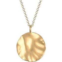 Elli dam halskedja organisk geo trend blogger matt 925 sterlingsilver silver, colore: Guld, cod. 0112651517_45