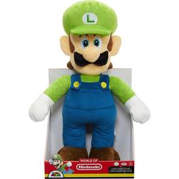 JAKKS Pacific World of Nintendo Super Mario Jumbo Luigi Plush