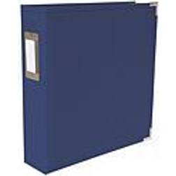 We R Memory Keepers 8.5"x11" Classic Leather D-Ring Album Cobalt