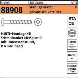 Heco Multi-Monti-plus 9807590 Betongskruv FZB 7.5/15x50