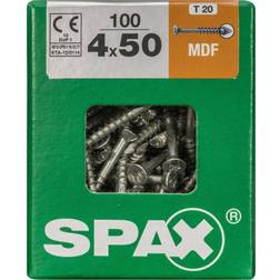Spax Träskruv Mdf 4X50Mm 100St/Fp