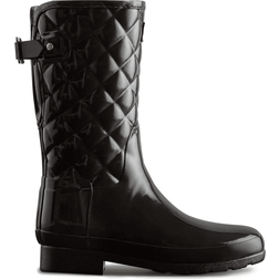 Hunter Women's Refined Gloss Quilted Rain Boots