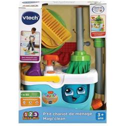 Vtech "Leksakspaket Little Magi'clean Cleaning Trolley Leksaker"