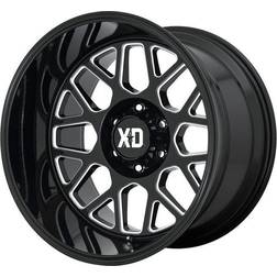 XD XD849 Grenade 2 Wheel, 20x9 with 5 on 150 Bolt Pattern