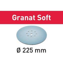 Festool Sliprondell Granat Soft 225mm StickFix P180 25-pack