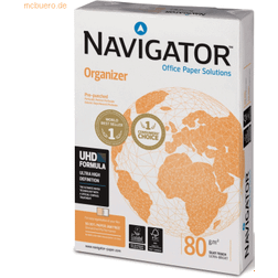 Navigator Kopierpapier Organizer DIN A4 80