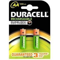 Duracell 2 uppladdningsbara batterier AA