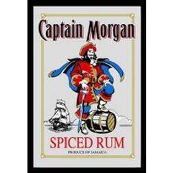 Close Up Captain Morgan Spiced Rum Väggspegel