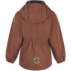 Mikk-Line Softshell Jacket Fleece Recycled - Russet Dots (ML16223)