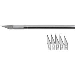 Donau Elektronik MS01 3-sågblad F. Designknivar, flerfärgade Brytbladskniv