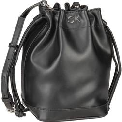Calvin Klein Small Recycled Bucket Bag BLACK One Size