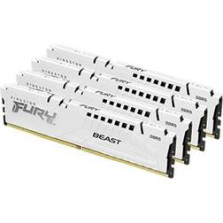 Kingston Fury Beast White DDR5 5200MHz 4x16GB ECC (KF552C40BWK4-64)