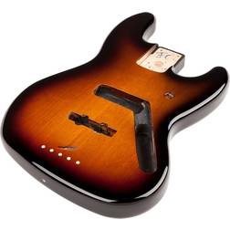 Fender Standardserien Jazz Bass Ale Body, Brown Sunburst