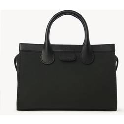 Chloé x Barbour Edith East-West Tote Bag GREEN/BLACK