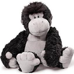 NICI Mjuk Leksaksgorilla 25 cm – Gorilla Gosedjur för Flickor, Pojkar och Bebisar – Fluffig Uppstoppad Gorilla för Lek, Gos och Samling – Mysiga Plyschdjur