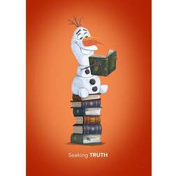 Komar Frozen Olaf Reading 50x70cm