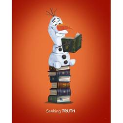Komar Frozen Olaf Reading 40x50cm