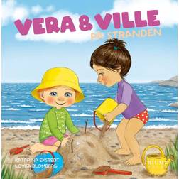 Vera och Ville på stranden