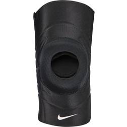 Nike Open Patella Knee Sleeve 3.0, Men's, XXL, Black/White Black/White XXL