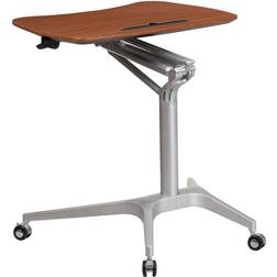 Flash Furniture Gia Mobile Sit-Down Stand-Up Writing Desk