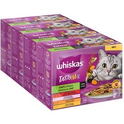 Whiskas 36 + 12 gratis! 48 Multipack porsjonsposer Tasty Mix: Chef's Choice