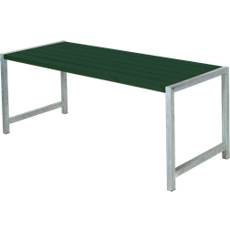 Plus Trädgårdsbord trä/stål 186cm