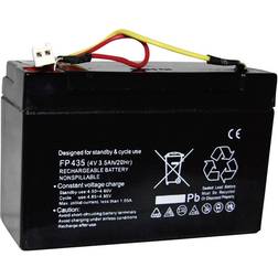 Beltrona Batteri handlampa ersätter org. batteri HB90A 4 V 3400 mAh