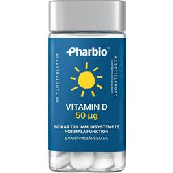 Pharbio Vitamin D 50 ug 90