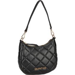 Valentino Bags Ocarina Quilted Faux Leather Hobo