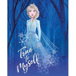 Komar Disney Wandbild Frozen 2 ELSA True to Myself Babyzimmer, Kunstdruck