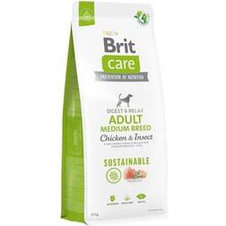 Brit Care Dog Sustainable Adult Medium Breed, Chicken, 12