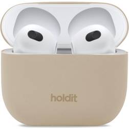 Holdit Silicone Case AirPods 3 Hörlurarsfodral Latte